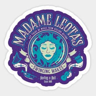 Madame Leota's Swinging Wakes Sticker